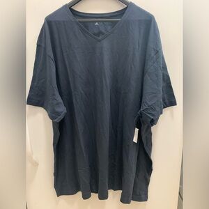 Goodthreads Men's Dark Blue V-Neck Tee